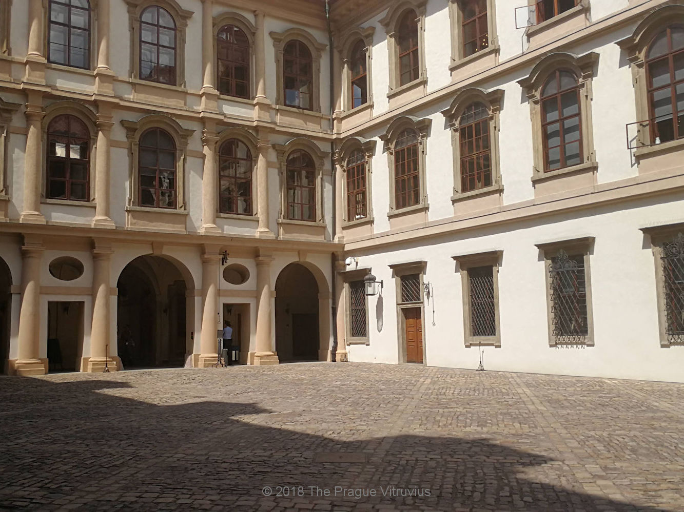 Prague Senate courtyard