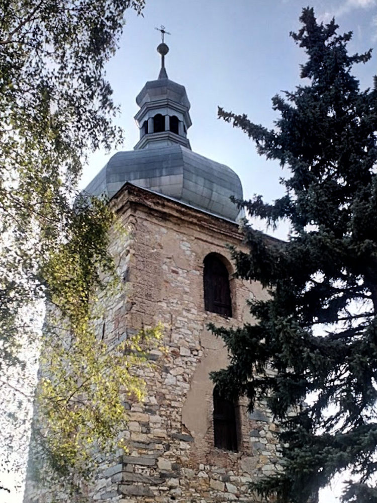 Zahořany church tower