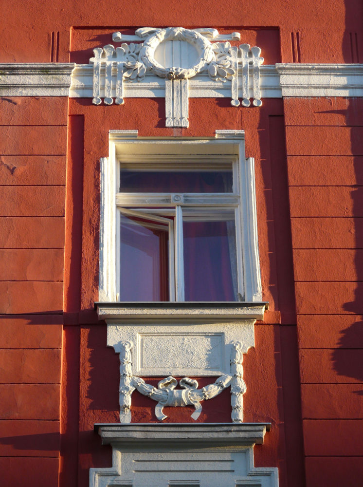 Art Nouveau decoration, Charkovska, Prague