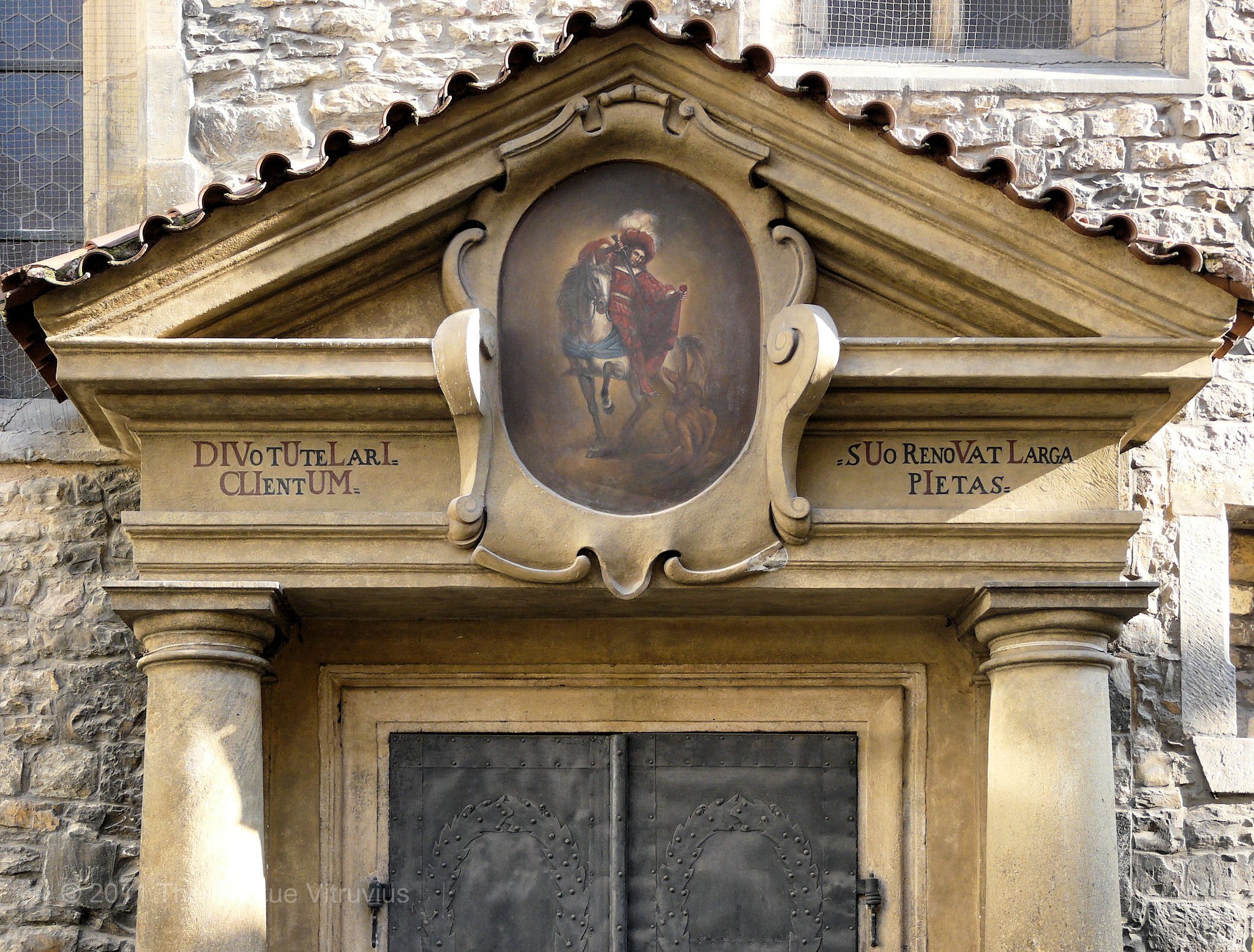 Saint Martin in the Wall in Prague