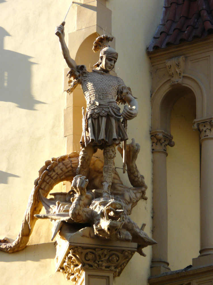 Saint George and the Dragon, Prague