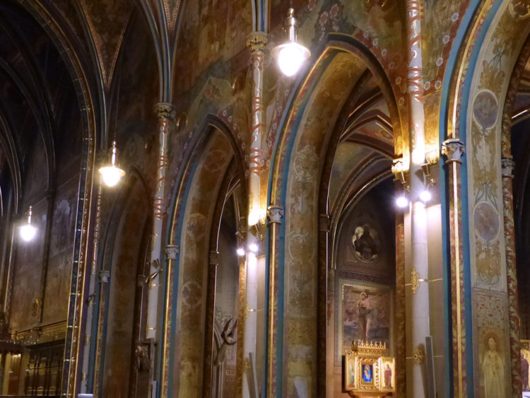 Basilica interior, Vyšehrad