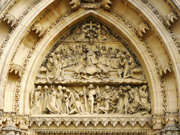 Tympanum, Vyšehrad basilica