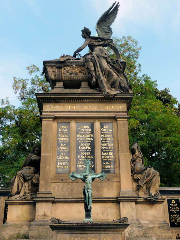 Slavín monument at Vyšehrad, Prague