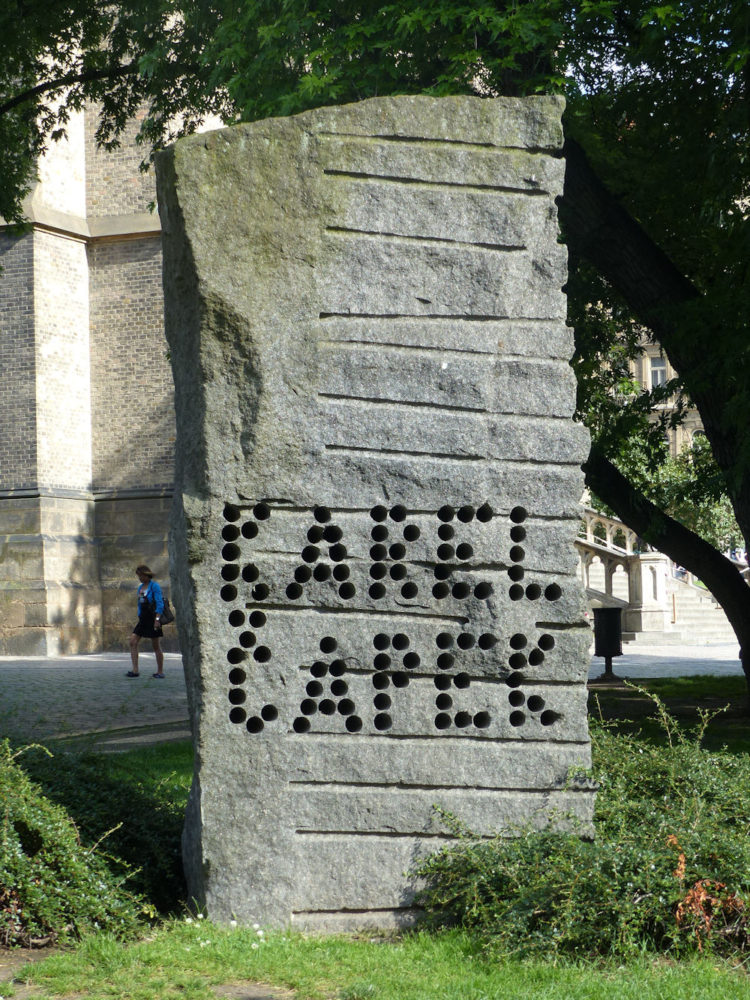 Karel Čapek memorial, Prague