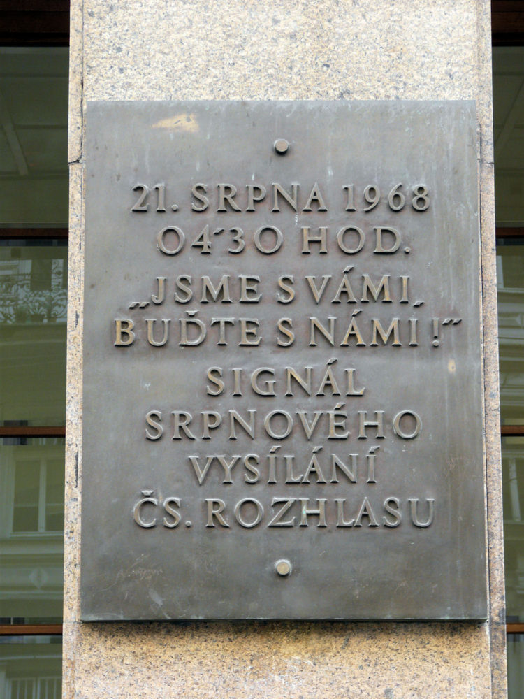 1968 memorial, Czech Radio